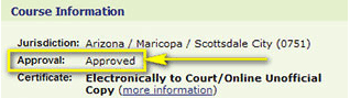 State/Court Approved